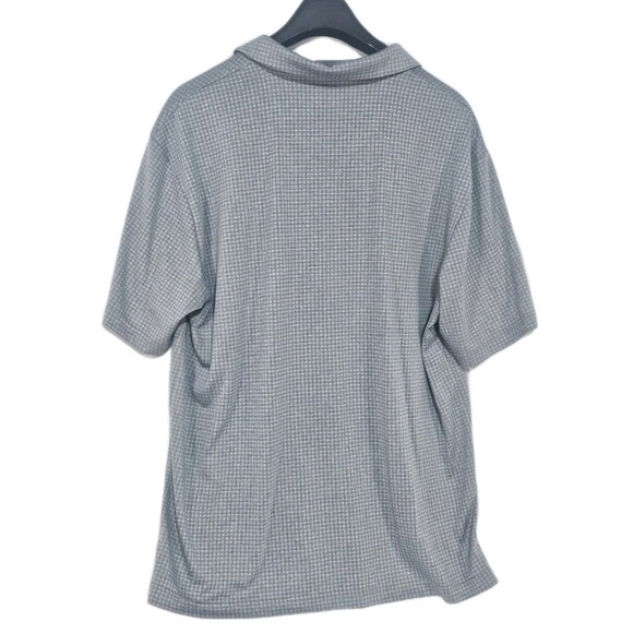 PGA Tour Shirt Polo Gray Short Sleeve Performance Golf Men's L - Picture 3 of 7